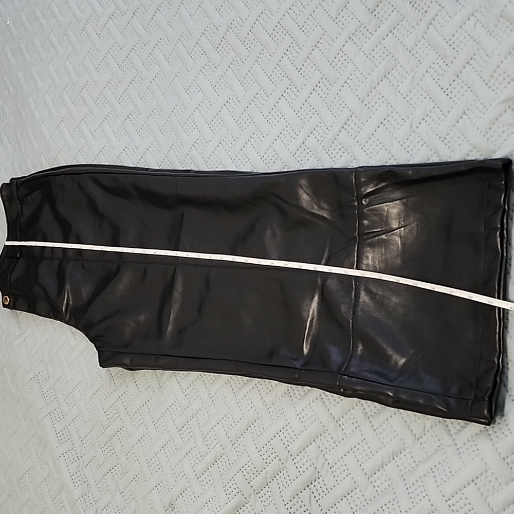 Marc New York Black Faux Leather Pants - Picture 12 of 12